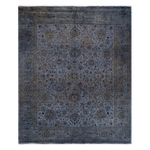 Color Reform, One-of-a-Kind Hand-Knotted Area Rug - Gray, 8' 2" x 9' 10" Default Title