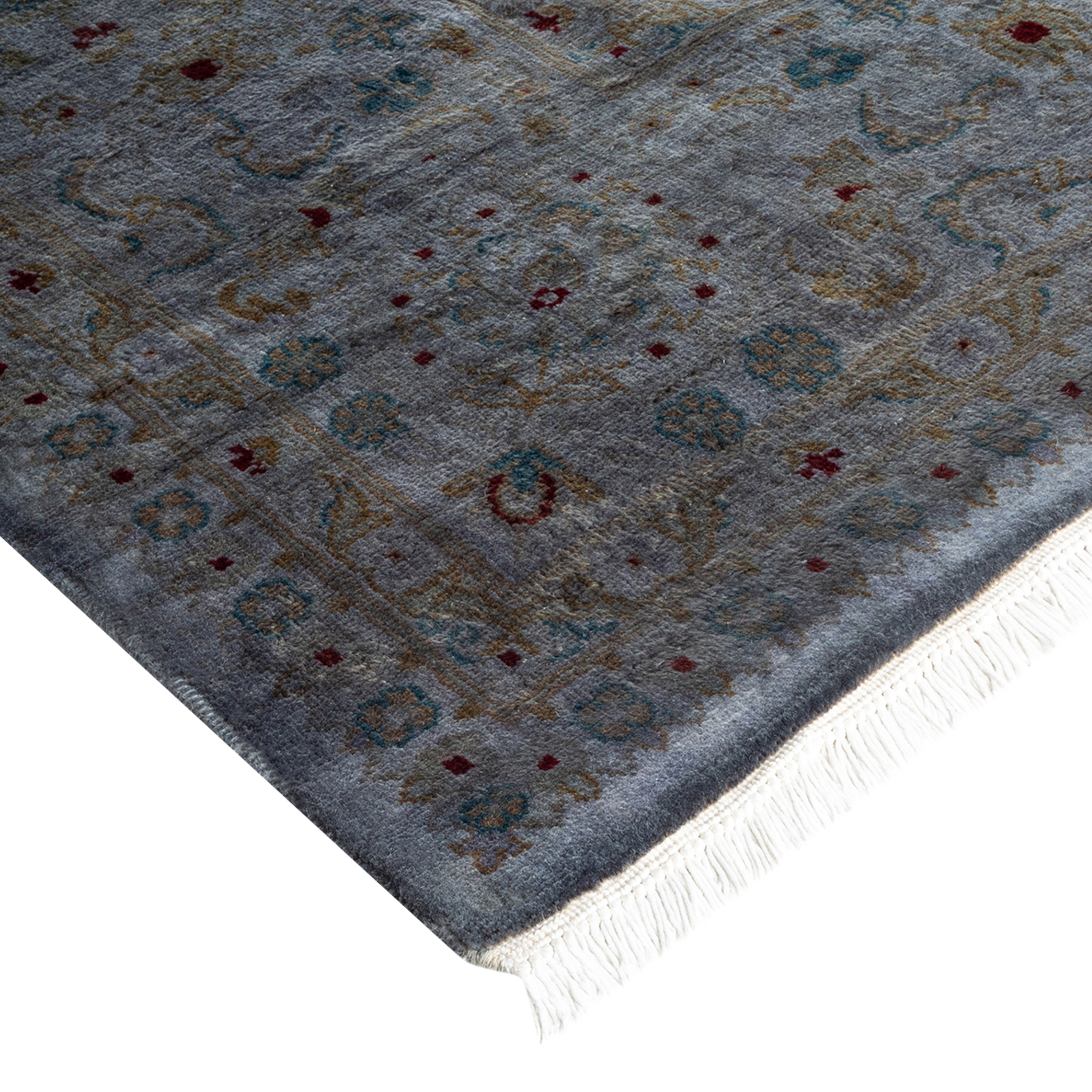 Color Reform, One-of-a-Kind Hand-Knotted Area Rug - Gray, 8' 2" x 9' 10" Default Title