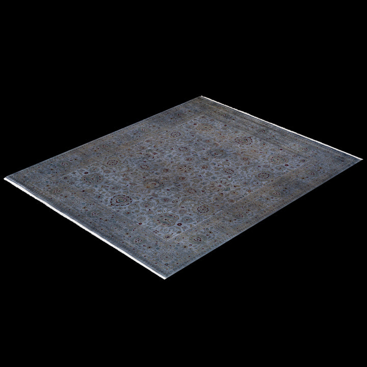 Color Reform, One-of-a-Kind Hand-Knotted Area Rug - Gray, 8' 2" x 9' 10" Default Title