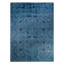 Color Reform, One-of-a-Kind Hand-Knotted Area Rug - Light Blue, 9' 1" x 12' 3" Default Title