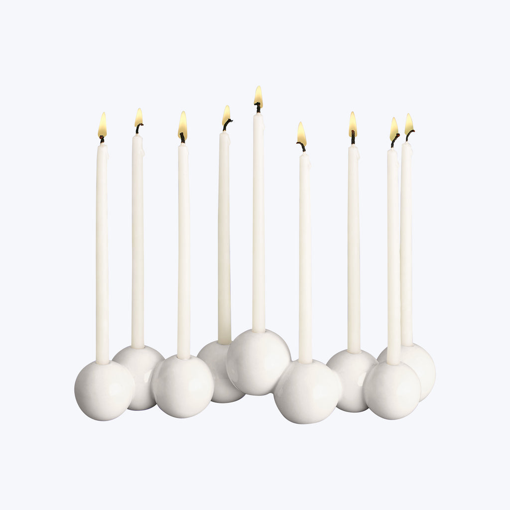 The Holiday Aisle Natural Beeswax Long Deluxe Hanukkah Candles (Set of 45)