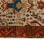 Ivory & Red Antique Karabagh Rug - 4'3" x 5'3"