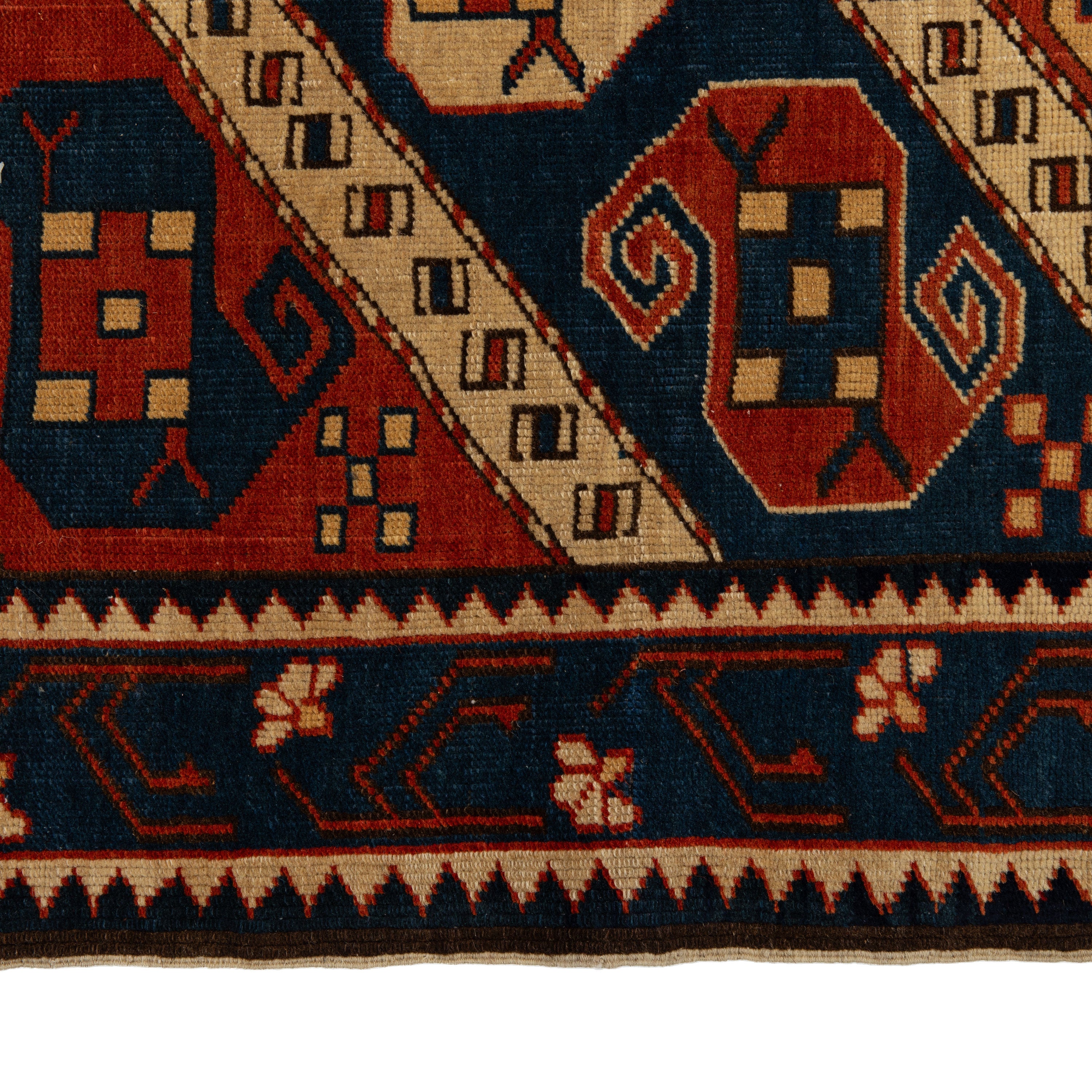 Antique Ganje Rug - 3'3" x 4'7" Default Title