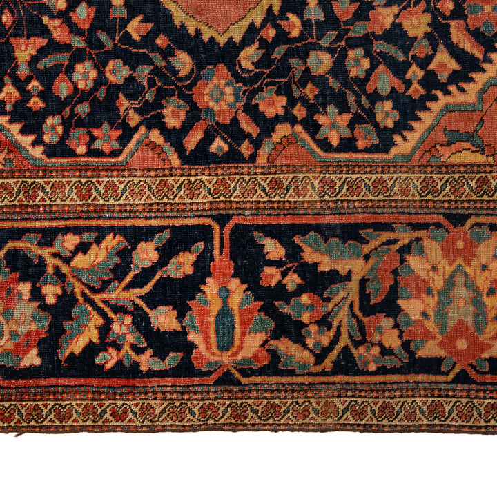 Antique Persian, Sarouk Farahan Rug - 6'10" x 9'11" Default Title