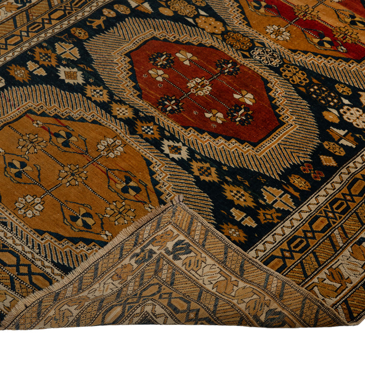 Antique Persian, Shirvan Rug - 4'1" x 5'1' Default Title