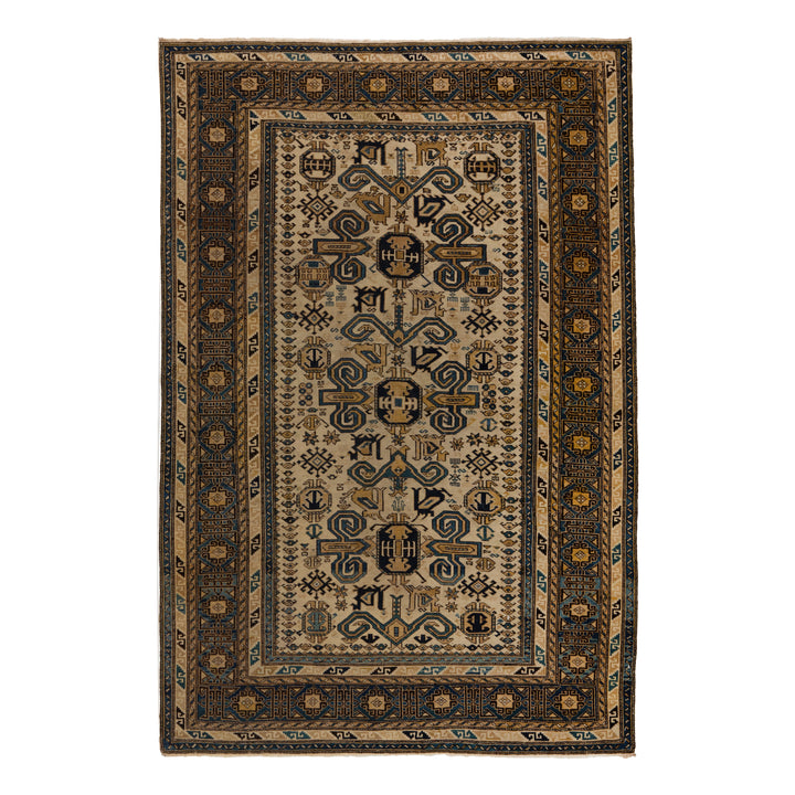 Antique Persian, Perpedil Rug - 4'1" x 6'3" Default Title