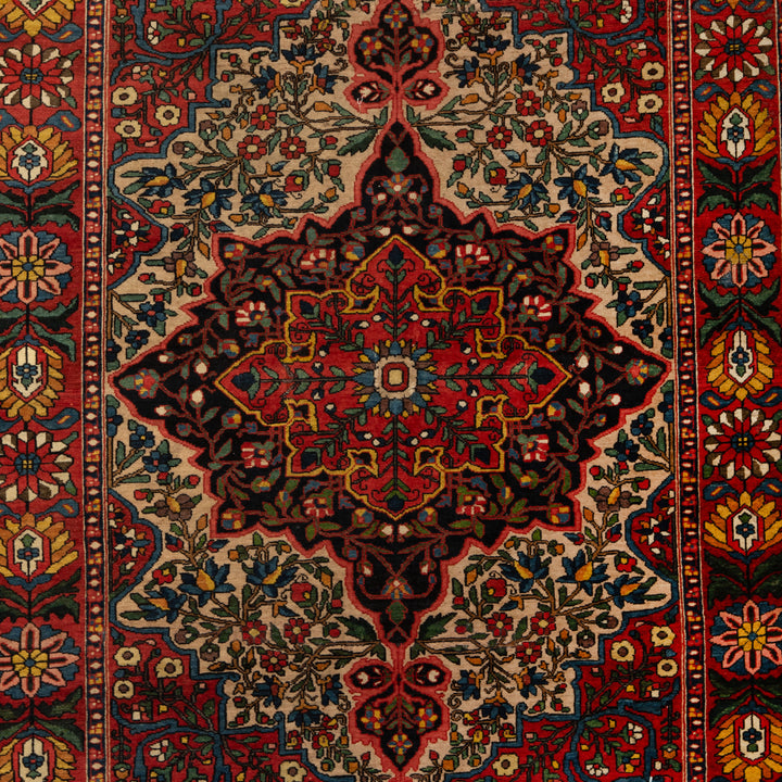 Antique Persian, Bakhtiari Rug - 5'3" x 6'10" Default Title
