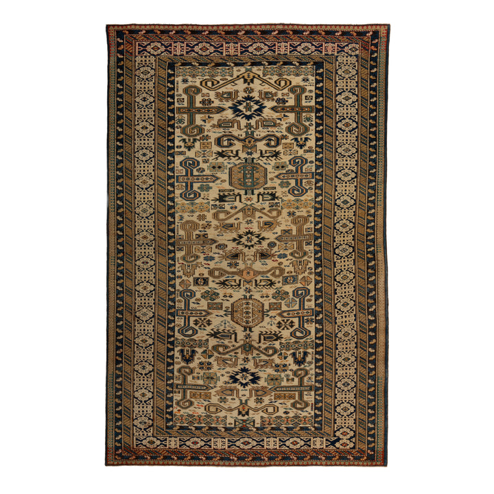 Antique Persian, Perpedil Rug - 4'3" x 6'10" Default Title