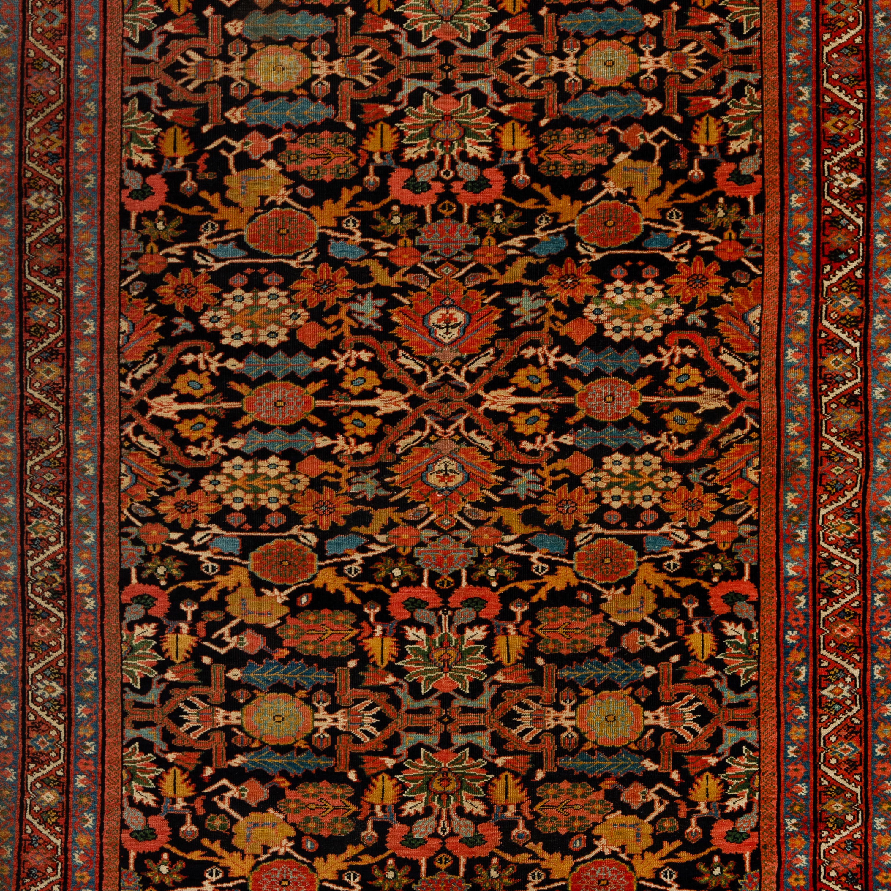 Antique Persian, Sarouk Rug - 4'1" x 6'5" Default Title