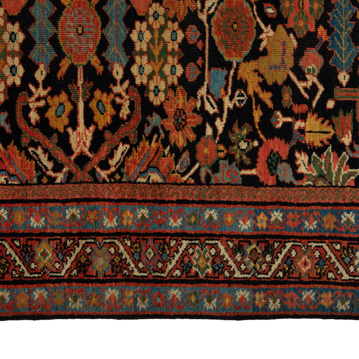 Antique Persian, Sarouk Rug - 4'1" x 6'5" Default Title