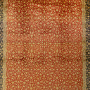 Antique Persian, Red Silk Qum Rug - 8'10" x 11'10" Default Title