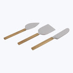Simple Cheese Knives, Set of 3 Default Title
