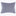 Square lavender pillow with textured fabric in knitted ribbed pattern.