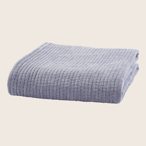 Vivada Woven Coverlet & Sham, Blush Coverlet / Twin - hover