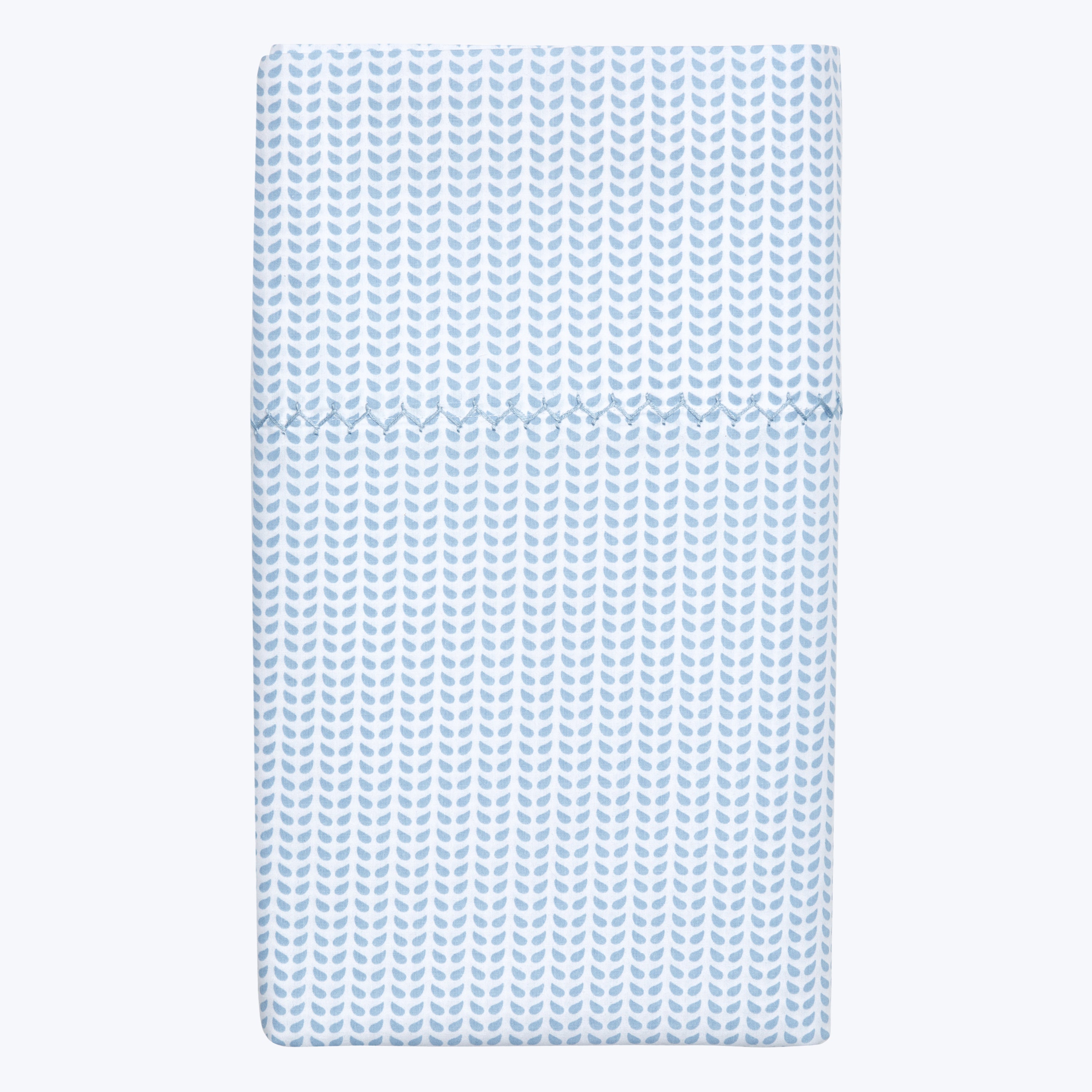 Cinde Sheets & Pillowcases, Light Indigo Pillowcases / Standard Pair