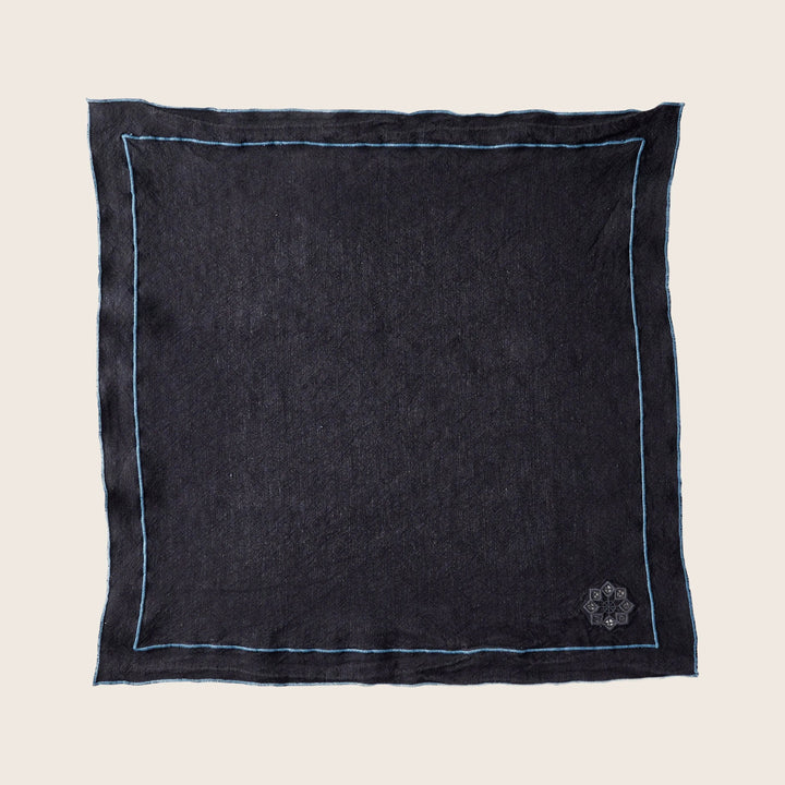 Day for Night Napkins Ink on Slate