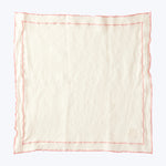 Day for Night Napkins Peony on Cream