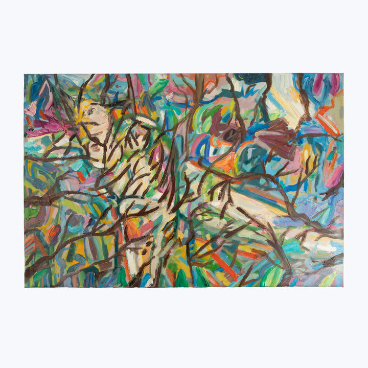 Lover in the Garden Chair III, Painting