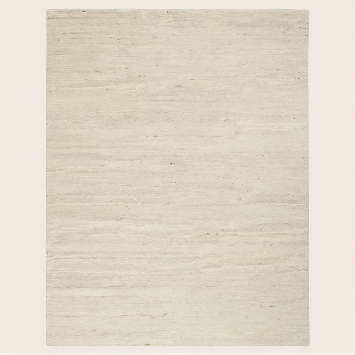 Distressed Essentials Solid Rug - Ivory 9'9" x 13'9"