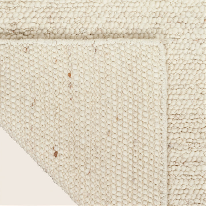 Distressed Essentials Solid Rug - Ivory 9'9" x 13'9"