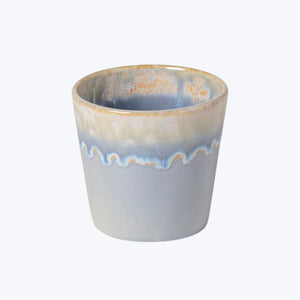 Colorful ceramic pot with unique glaze design, ideal for decoration. - hover