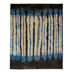 Zameen Patterned Modern Wool Rug - 12'3" x 15'3" Default Title