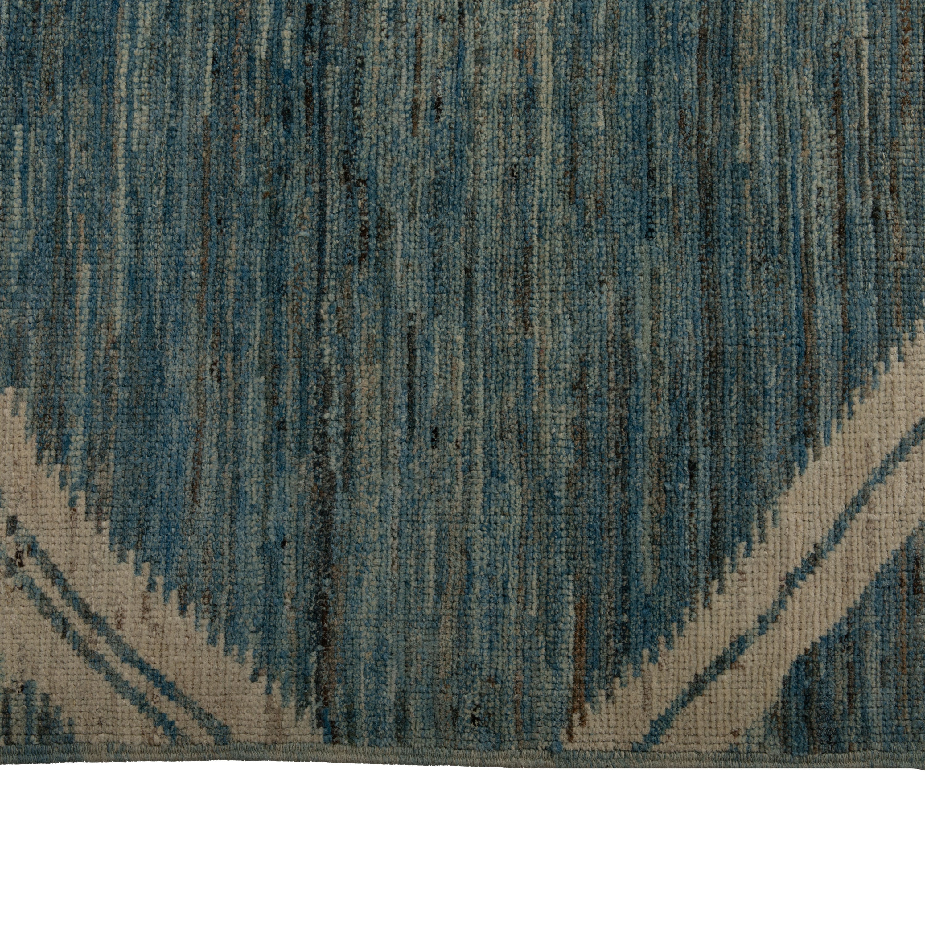 Zameen Patterned Modern Wool Rug - 9'3" x 12'2" Default Title