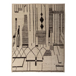 Zameen Patterned Modern Wool Rug - 10'8" x 13'10" Default Title