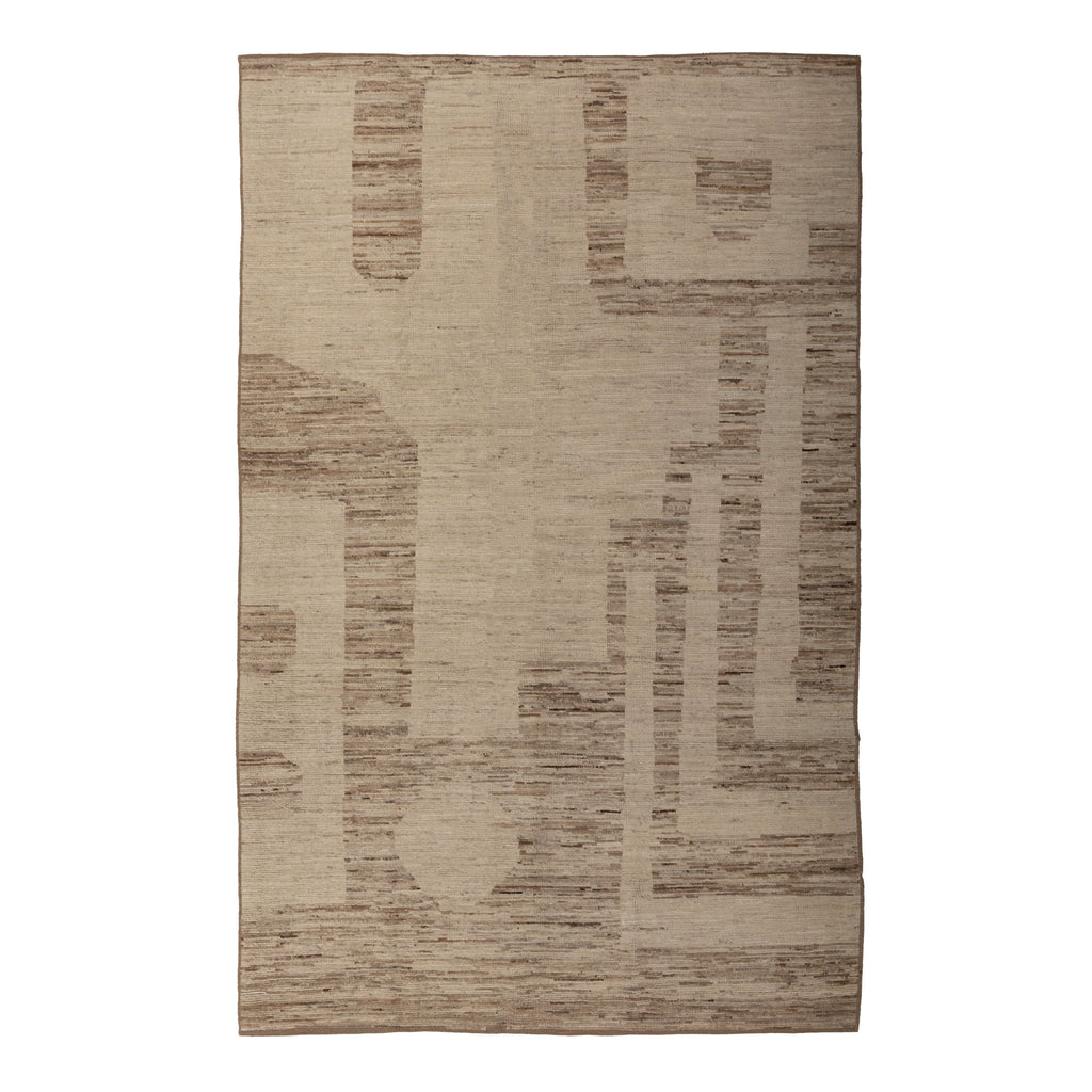 Zameen Patterned Modern Wool Rug - 5'11" x 9'4" Default Title