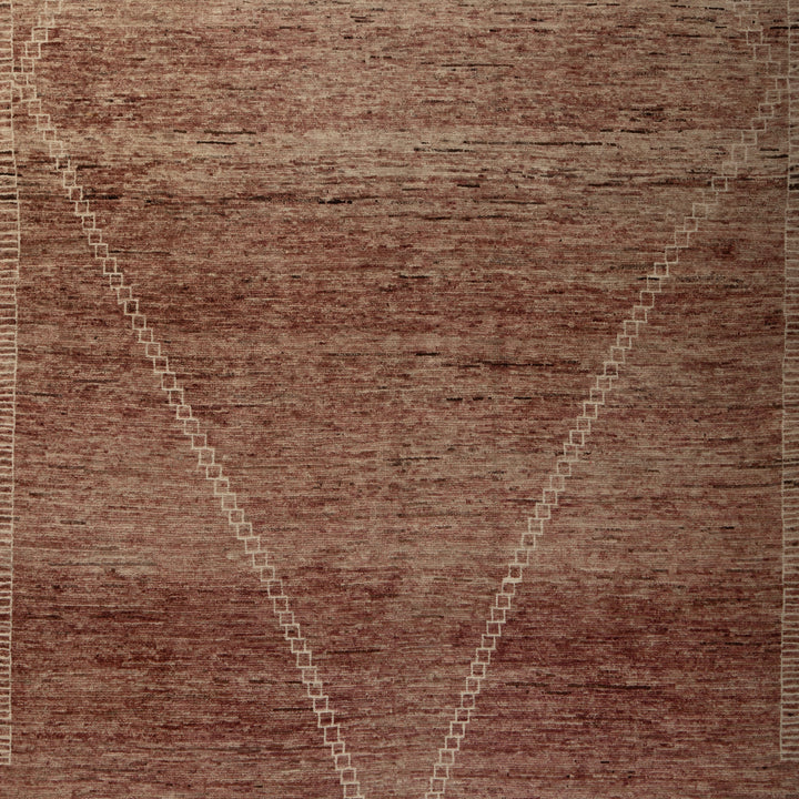 Zameen Patterned Modern Wool Rug - 7'6" x 10" Default Title