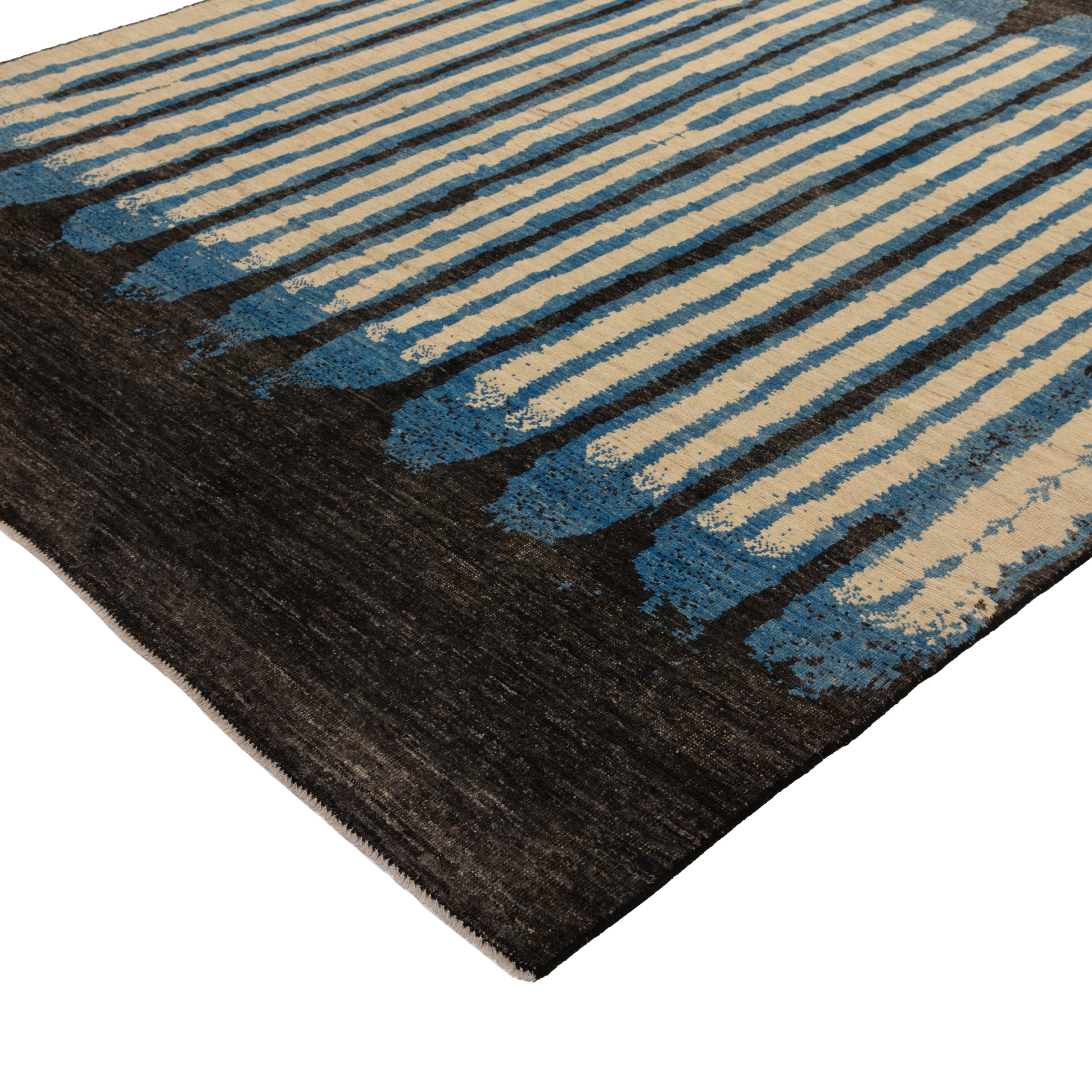 Zameen Patterned Modern Wool Rug - 8'7" x 9'7" Default Title