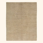 Zameen Patterned Modern Wool Rug - 9'3" x 11'5" Default Title