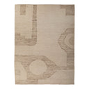 Zameen Patterned Modern Wool Rug - 10'6" x 14'2" Default Title