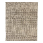 Zameen Patterned Modern Wool Rug - 8'4" x 9'8" Default Title