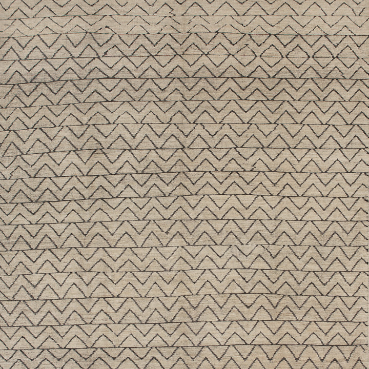 Zameen Patterned Modern Wool Rug - 8'4" x 9'8" Default Title