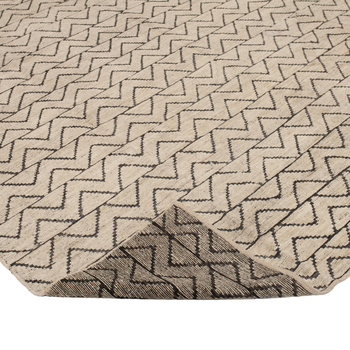 Zameen Patterned Modern Wool Rug - 8'4" x 9'8" Default Title
