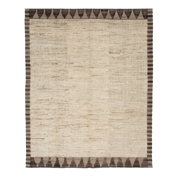 Zameen Patterned Modern Wool Rug - 9'7" x 11'11" Default Title