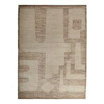 Zameen Patterned Modern Wool Rug - 9'1" x 12'11" Default Title