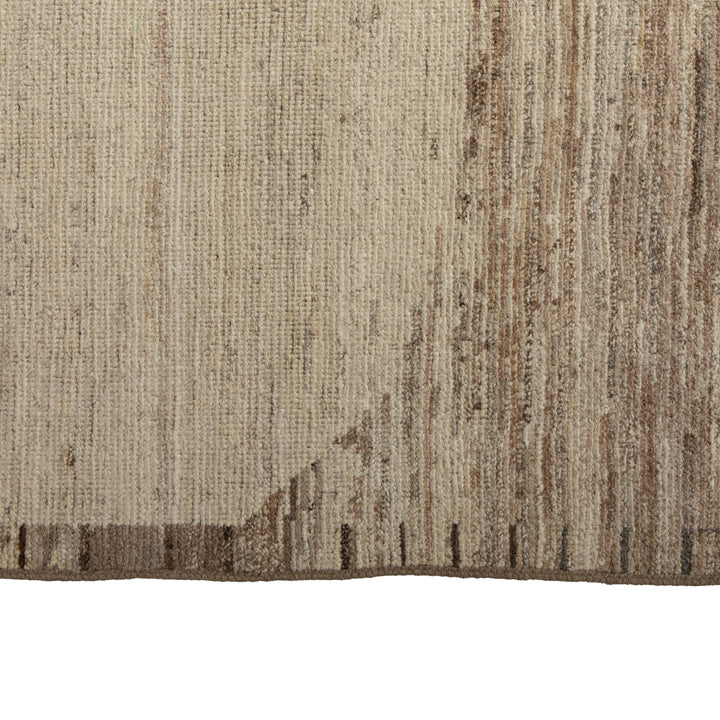 Zameen Patterned Modern Wool Rug - 9'1" x 12'11" Default Title