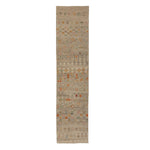 Zameen Patterned Modern Wool Rug - 3' x 12'10" Default Title