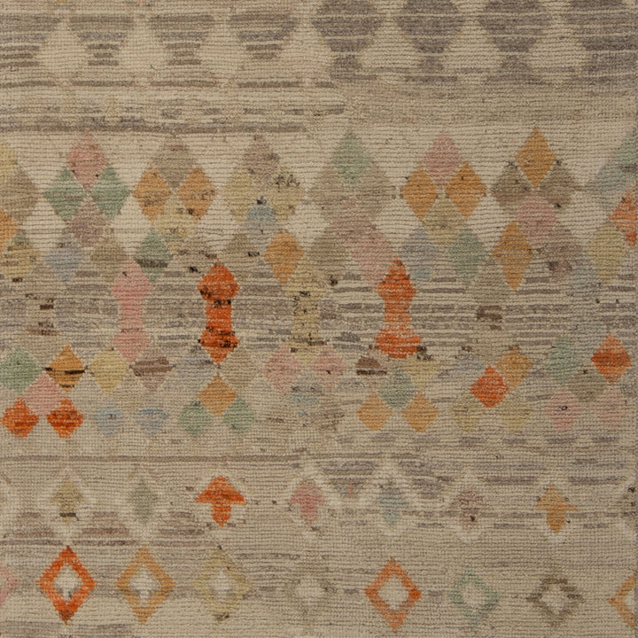 Zameen Patterned Modern Wool Rug - 3' x 12'10" Default Title