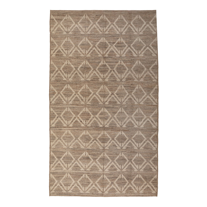 Zameen Patterned Modern Wool Rug - 5'6" x 9'9" Default Title