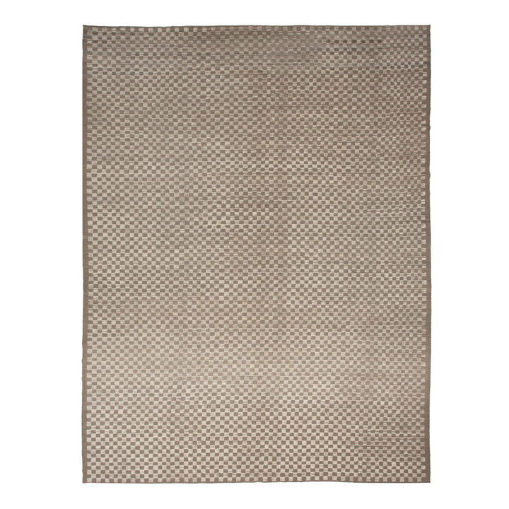 Zameen Patterned Modern Wool Rug - 13'8" x 18'1" Default Title