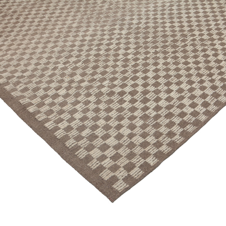 Zameen Patterned Modern Wool Rug - 13'8" x 18'1" Default Title