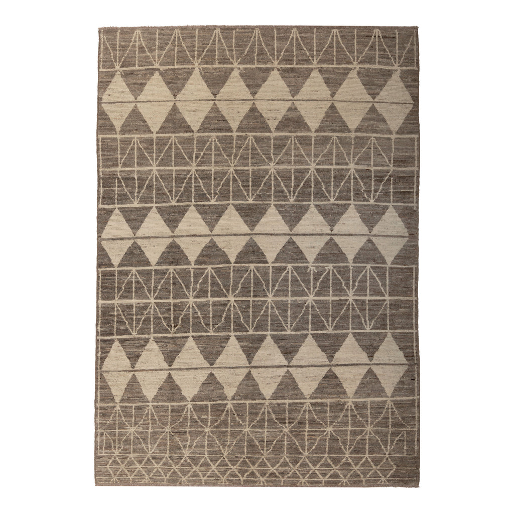 Zameen Patterned Modern Wool Rug - 6'2" x 9'1" Default Title