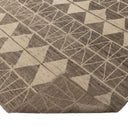 Zameen Patterned Modern Wool Rug - 6'2" x 9'1" Default Title