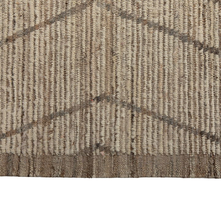 Zameen Patterned Modern Wool Rug - 9'5" x 12' Default Title