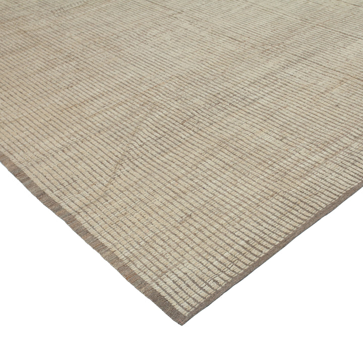 Zameen Patterned Modern Wool Rug - 9'4" x 12' Default Title