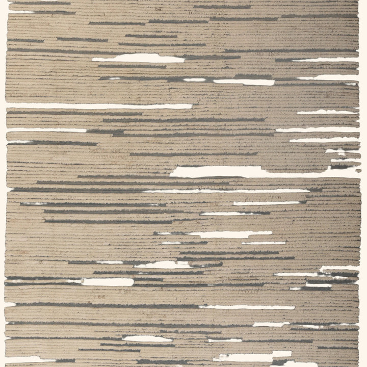 Zameen Patterned Modern Wool Rug - 6'11" x 9'6" Default Title