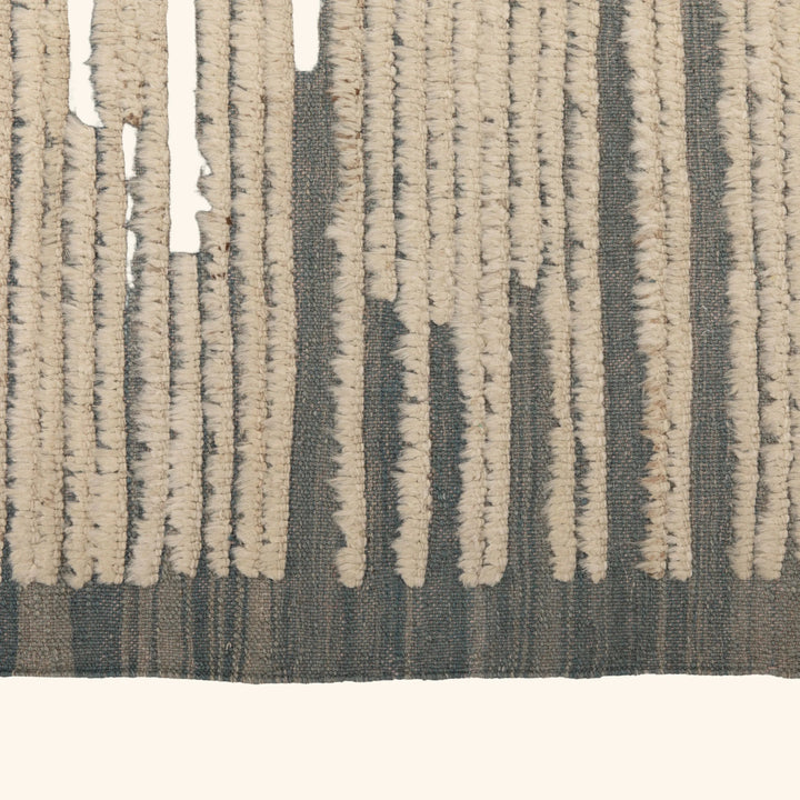 Zameen Patterned Modern Wool Rug - 6'11" x 9'6" Default Title